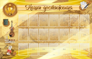 Стенд "Наши достижения" Вариант 5 - fgospostavki.ru - Уфа