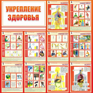 Стенд "Укрепление здоровья" - fgospostavki.ru - Уфа