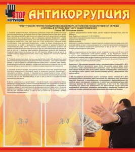 Стенд "Антикоррупция" - fgospostavki.ru - Уфа