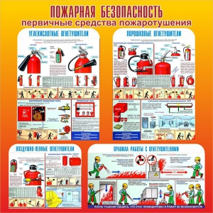 Стенд "Пожарная безопасность" Вариант 2 - fgospostavki.ru - Уфа
