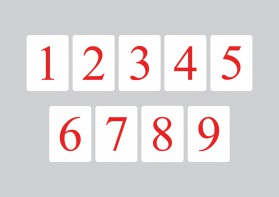 Магнитная математика Наталии Пятибратовой (Карточки с числами) - fgospostavki.ru - Уфа