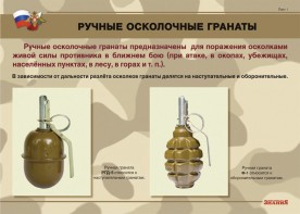 Комплект плакатов "Ручные гранаты" - fgospostavki.ru - Уфа