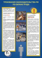 Комплект плакатов "Охрана труда на объекте" - fgospostavki.ru - Уфа
