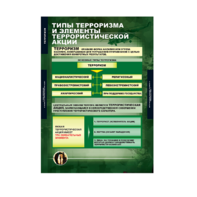 Комплект таблиц. ОБЖ. Терроризм. - fgospostavki.ru - Уфа