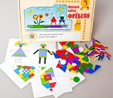 Игровой набор Фребеля "Конструктор плоскостной-4" (Серия "Эксперимент") - fgospostavki.ru - Уфа