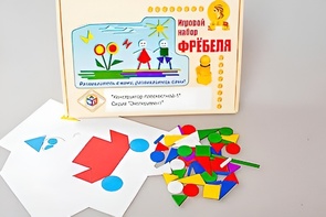 Игровой набор Фребеля "Конструктор плоскостной-1" (Серия "Эксперимент") - fgospostavki.ru - Уфа