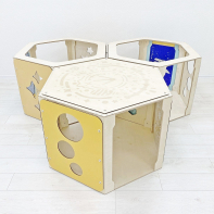 Модульные игровые домики «Сотикум» (3 модуля) - fgospostavki.ru - Уфа