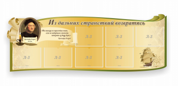 Стенд резной "Из дальних странствий возвратясь" - fgospostavki.ru - Уфа
