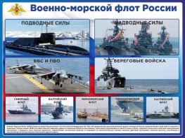 Стенд "Военно-морской флот России" - fgospostavki.ru - Уфа
