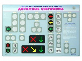 Базовый комплект светового оборудования "Дорожные светофоры" с сенсорным беспроводным пультом дистанционного управления - fgospostavki.ru - Уфа