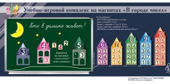 "В городе чисел". Для лучшего понимания и запоминания состава чисел первого десятка - fgospostavki.ru - Уфа