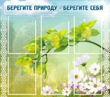 Стенд "Берегите природу - берегите себя" - fgospostavki.ru - Уфа