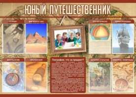 Стенд "Юный путешественник" - fgospostavki.ru - Уфа