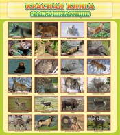 Стенд "Красная книга - млекопитающие" - fgospostavki.ru - Уфа