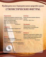 Стенд "Стилистические фигуры" Вариант 2 - fgospostavki.ru - Уфа