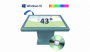 Интерактивный стол 43" (трансформер 90°) - fgospostavki.ru - Уфа